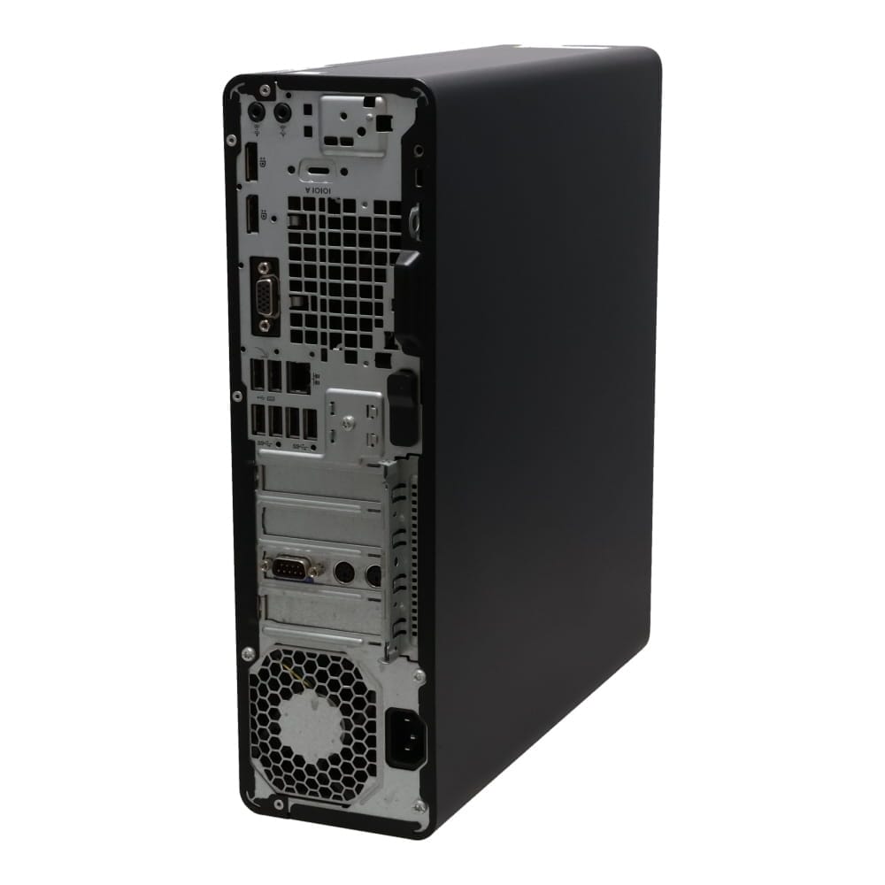 【12ヵ月保証】デスクトップパソコン 第8世代CPU HP EliteDesk 800 G4 SF(Win10x64)  中古 Core i7-3.2GHz(8700)/メモリ16GB/HDD 1TB/DVDライター [並品] 2018年頃購入 TK 厳選した中古パソコン、中古PCのクオリット HP EliteDesk 800 G4