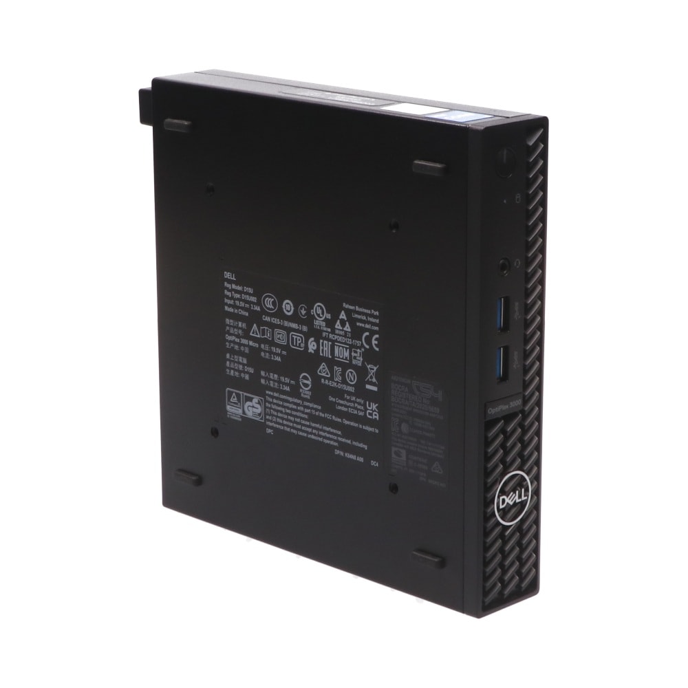 DELL OptiPlex 3000 Micro (Win11x64) 中古 Core i5(12600T)/メモリ