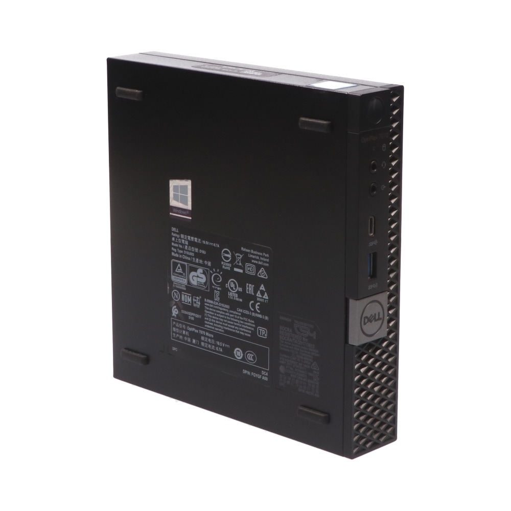DELL OptiPlex 7070 Micro (Win11x64) 中古 Core i5-3.0GHz(9500