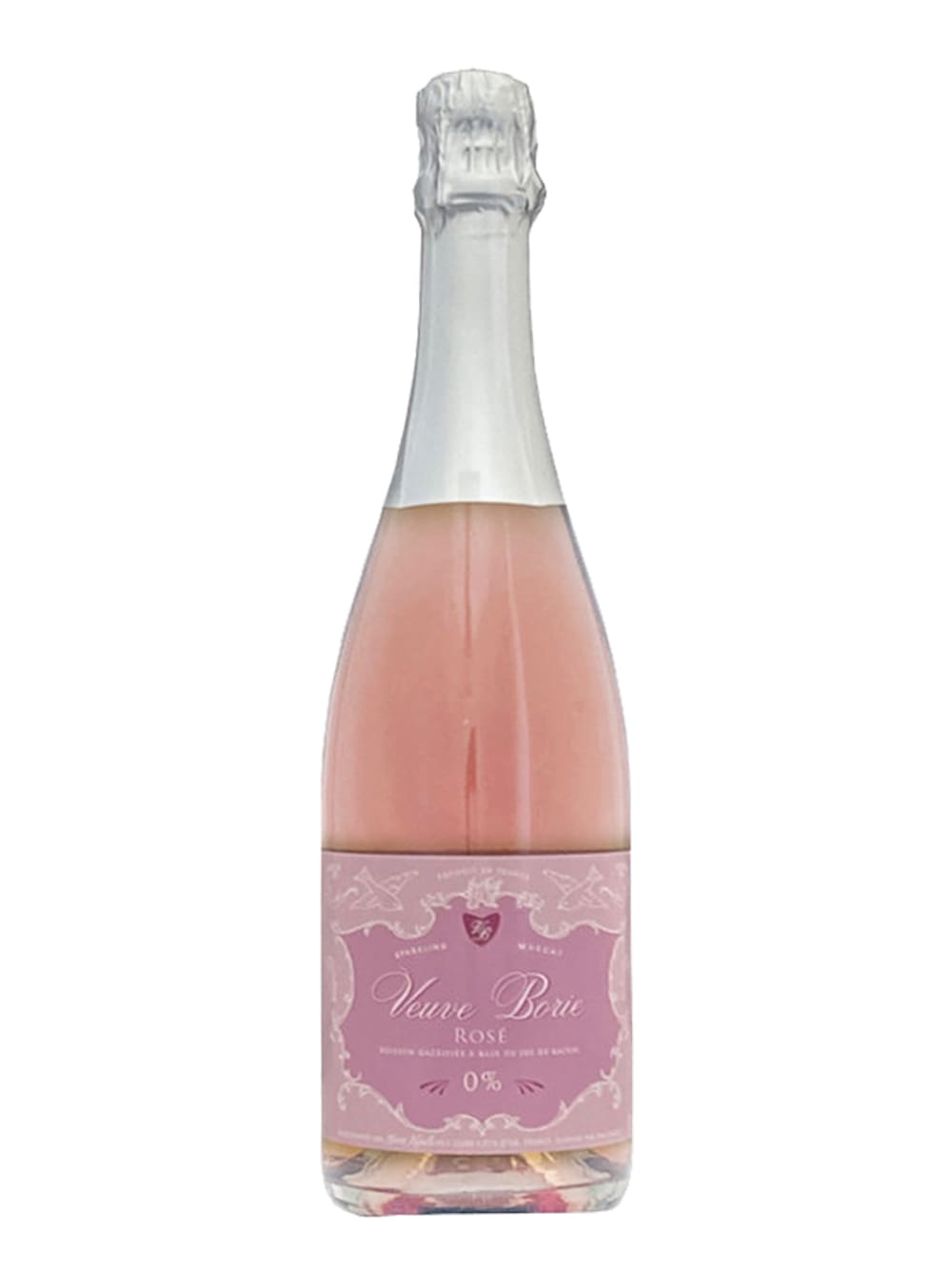 ノンアルコールスパークリングワイン ヴーヴ・ボリー ロゼ（賞味期限