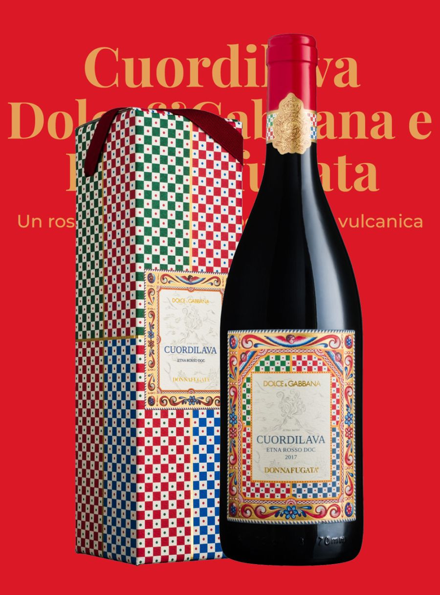 DOLCE&GABBANA CUORDILAVA 2017年 750ml ワイン 専用ギフト箱入り】クオル ディ ラヴァ ドルチェ&ガッバーナ・エ