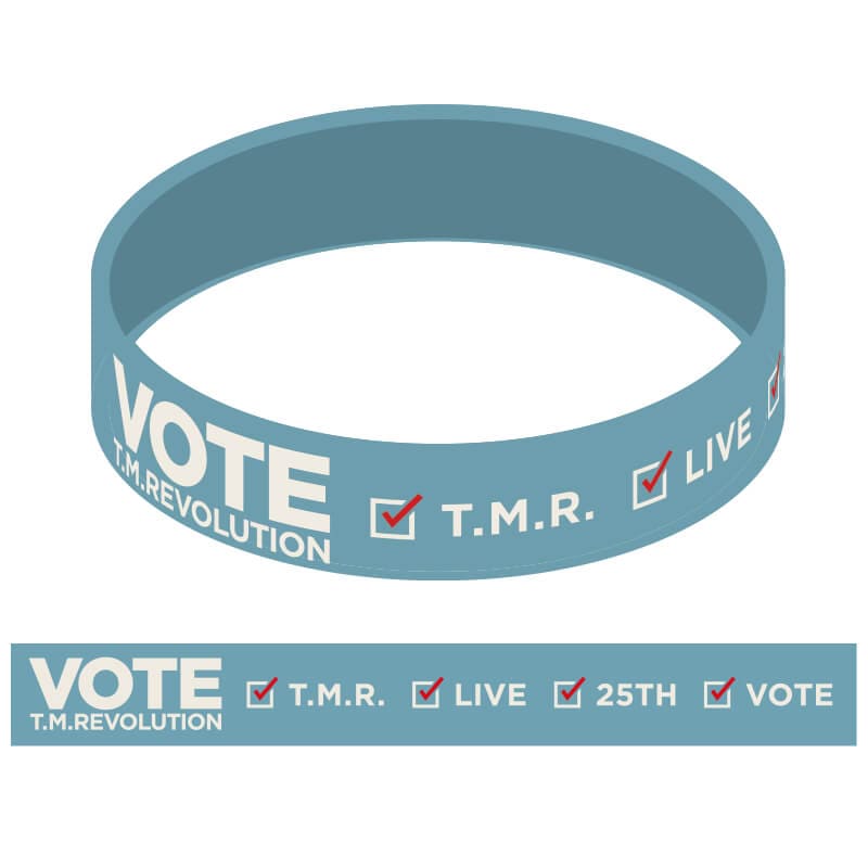 T.M.R. VOTE]ラバーバンド【A／BLUE】 | T.M.Revolution,T.M.R.