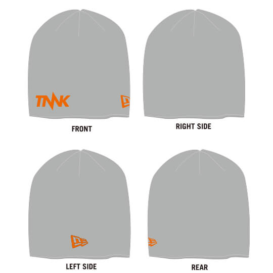 [TNNK2020]NEWERATNNK Collaboration BEANIE LIGHT GRAY