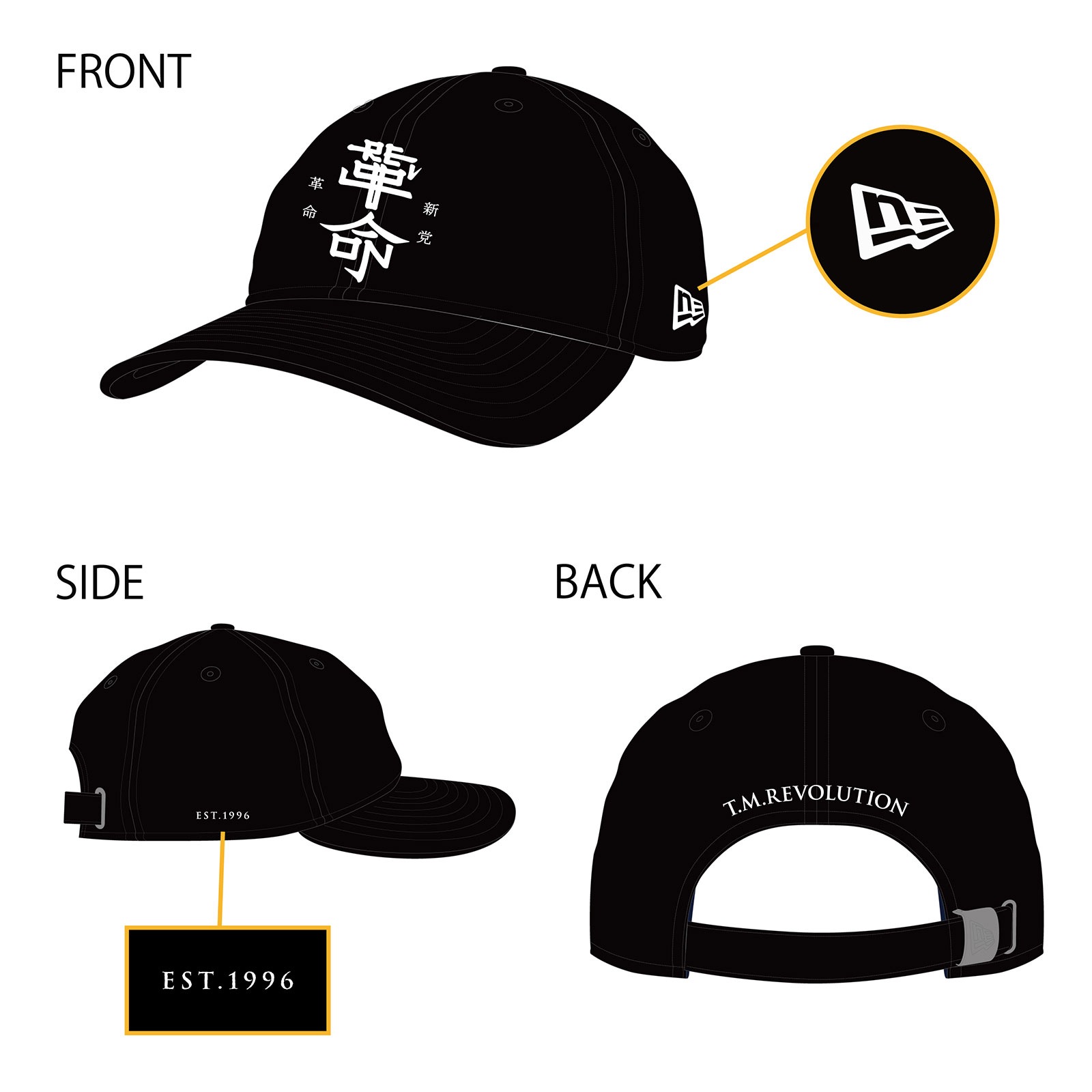 T.M.R. VOTE30] キャップ（NEW ERA × T.M.R.） | T.M.Revolution 