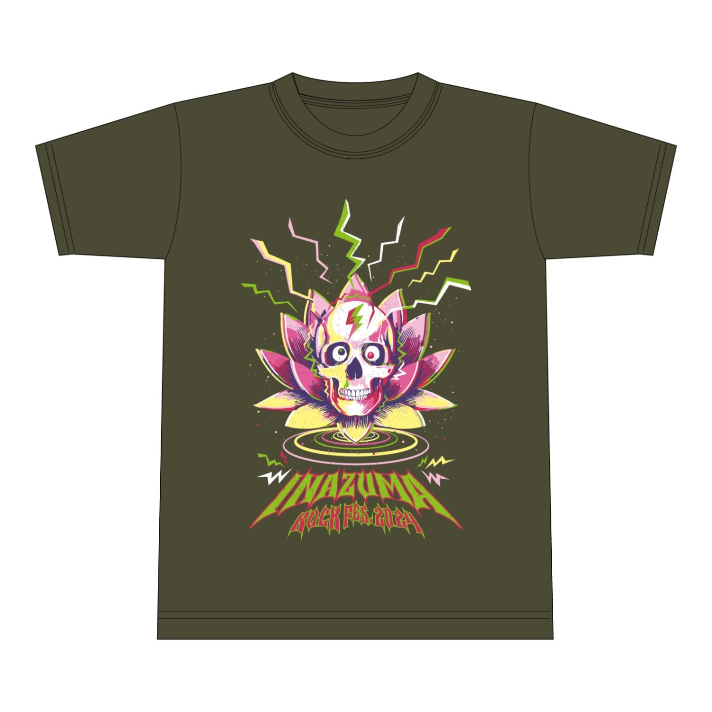 [IRF24]Tシャツ【H】(OLIVE)