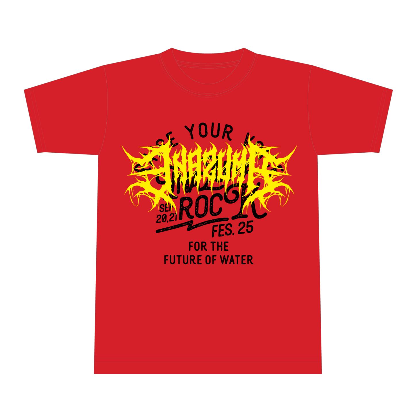 [IRF25]Tシャツ【E】(RED) 