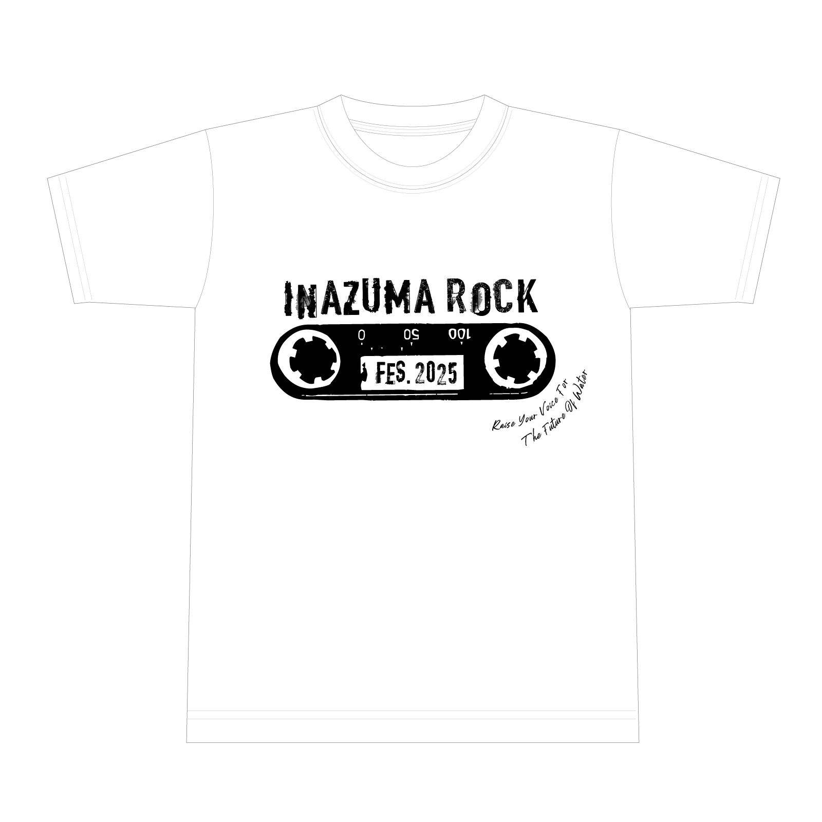 [IRF25]Tシャツ【H】(WHITE) 