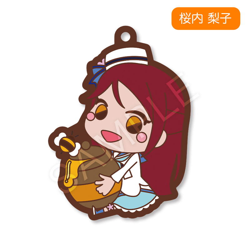 ラバーストラップ（梨子 はちみつみかんver）