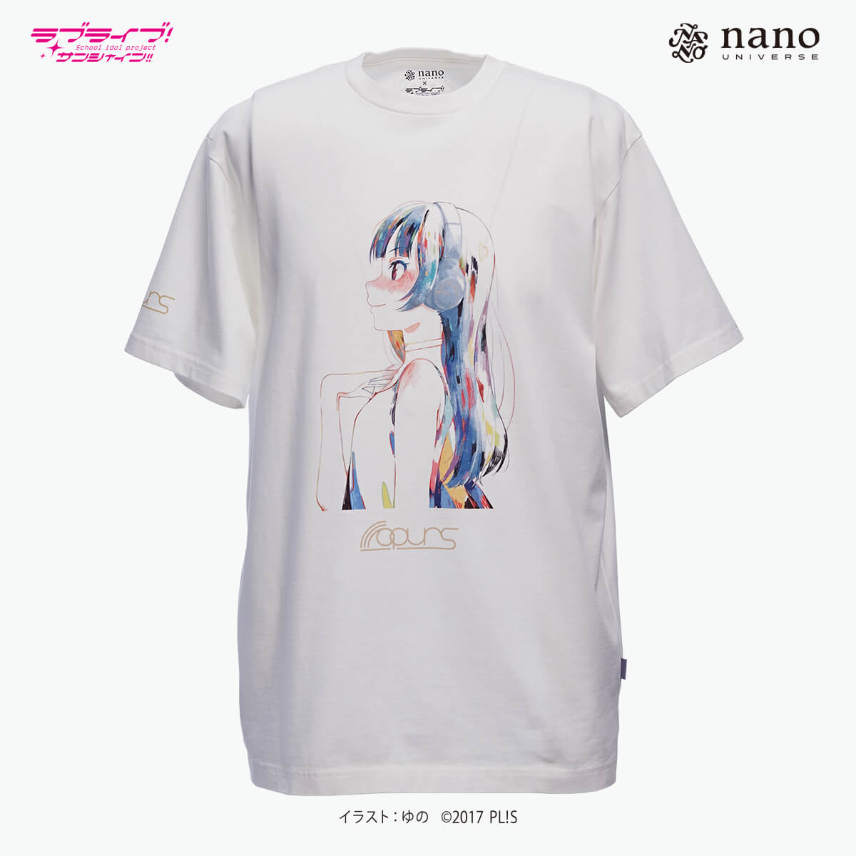ラブライブサンシャイン ナノユニバースTシャツ キーホルダー ダイヤ ルビィ ラブライブ！サンシャイン!!×YUNO | mirai things Online Store
