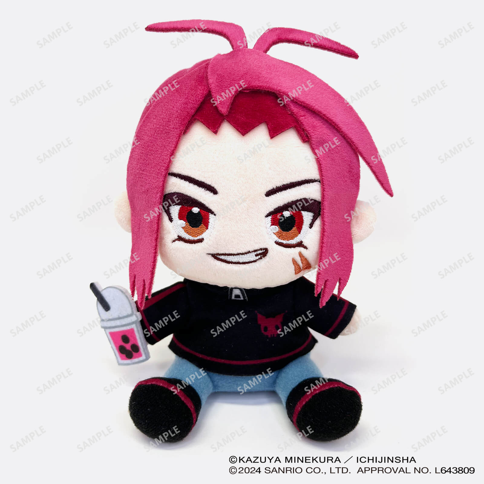 最遊記×サンリオキャラクターズ ぬいぐるみ（三蔵×ハローキティ） 最遊記×サンリオキャラクターズ ぬいぐるみ（三蔵×ハローキティ