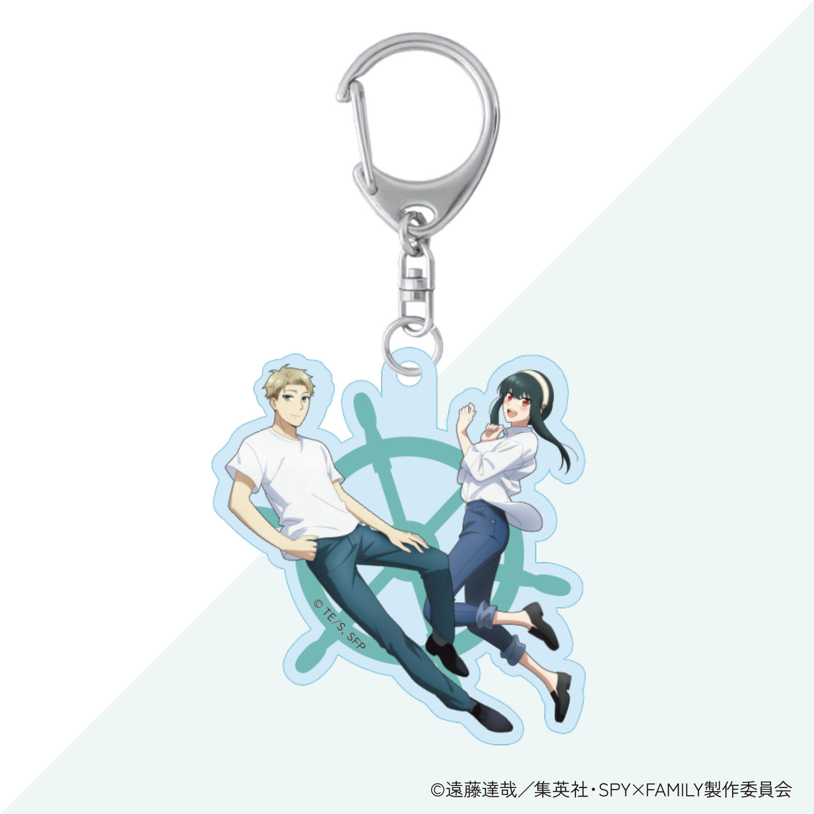 SPY×FAMILY「おでけけ大作戦」in 横浜・みなとみらい　アクリルキーホルダー（ロイド＆ヨル）