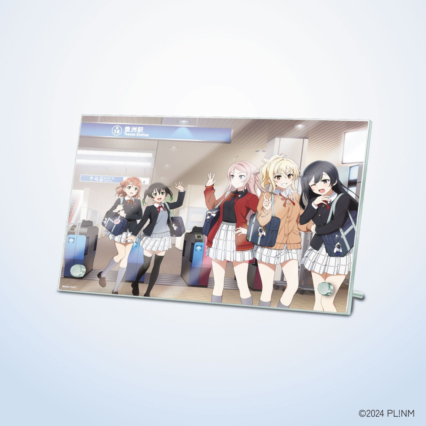 虹ヶ咲×ゆりかもめ アクリルパネル　2年生