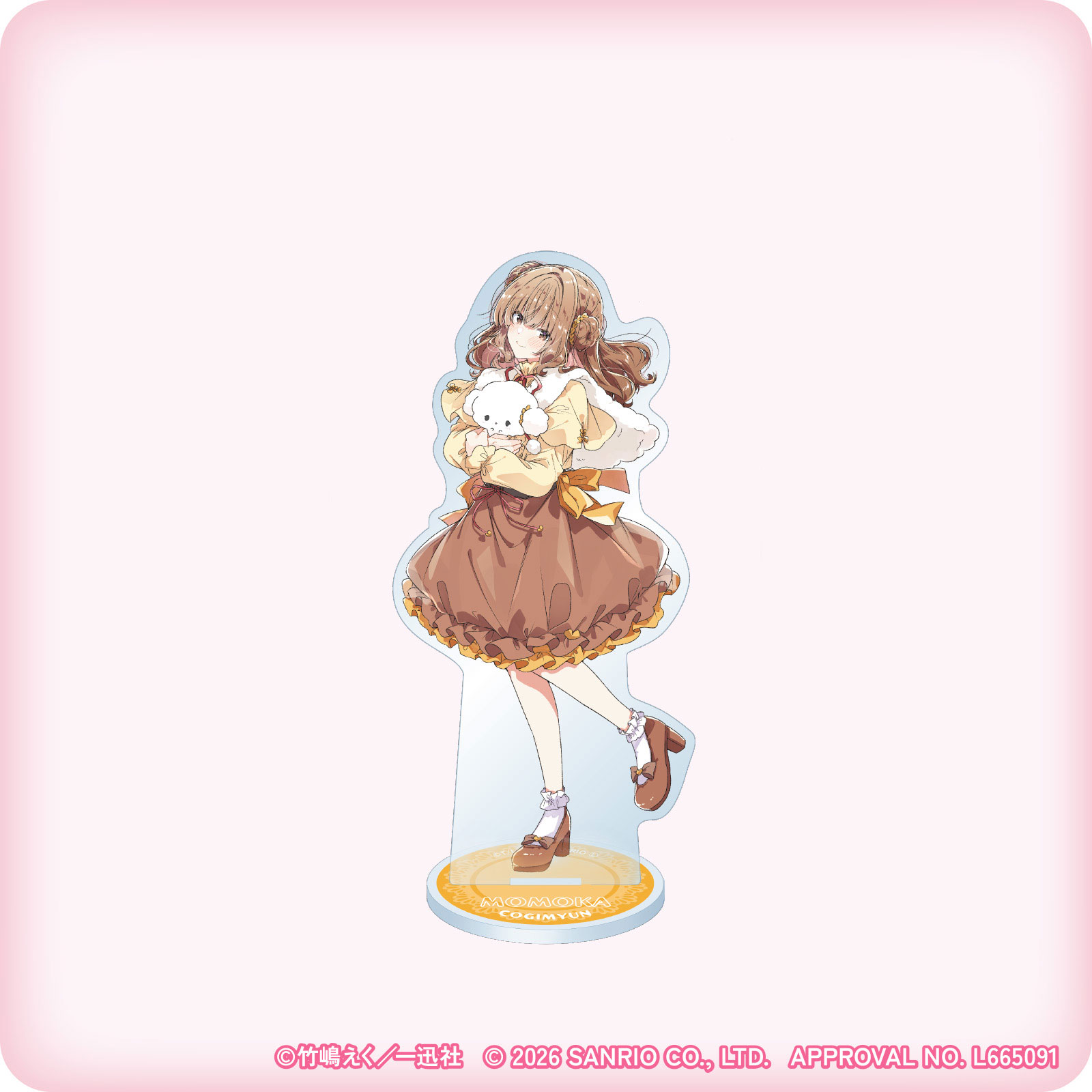 ささやくように恋を唄う×サンリオキャラクターズ アクリルスタンド（里宮 百々花×こぎみゅん）
