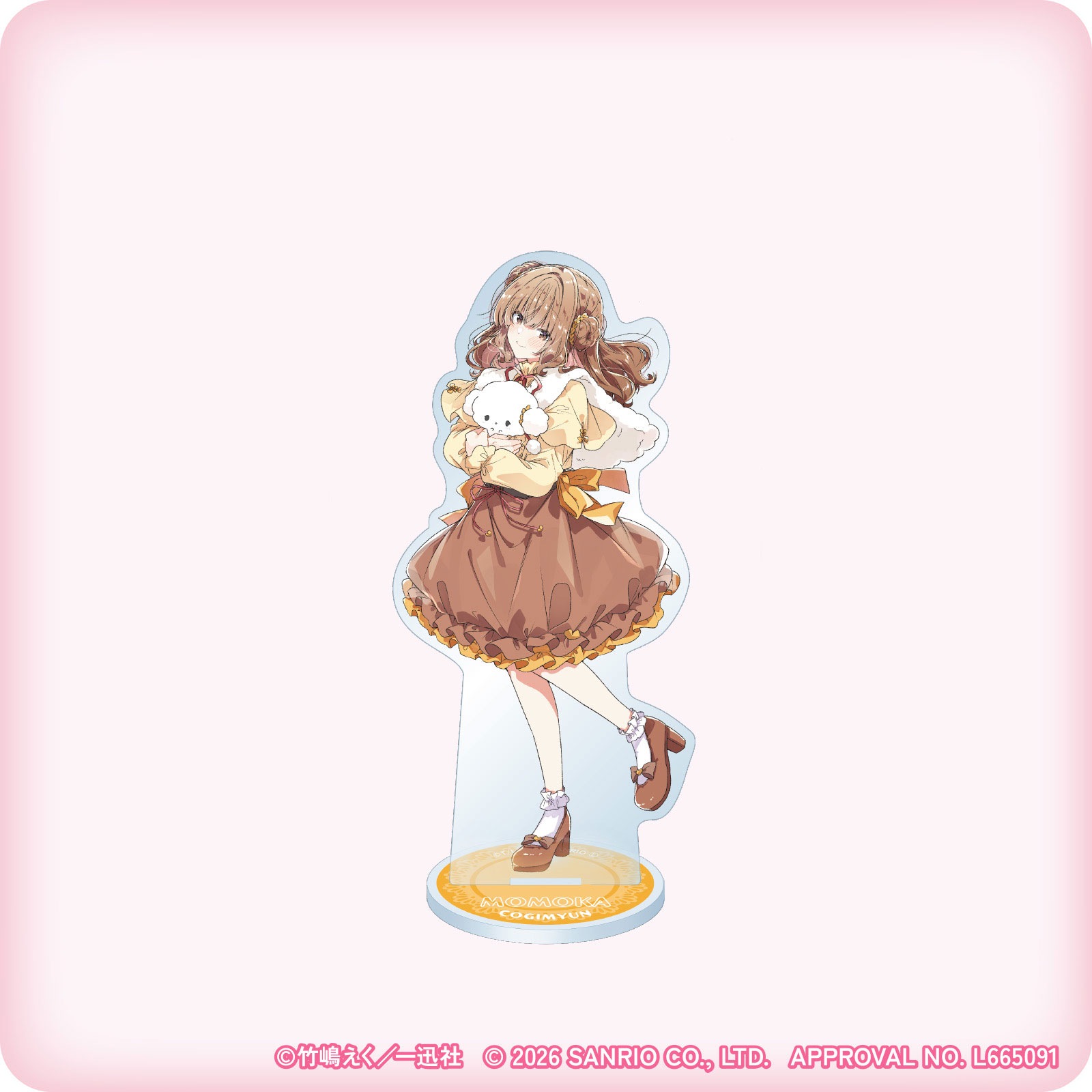 ささやくように恋を唄う×サンリオキャラクターズ アクリルスタンド（里宮 百々花×こぎみゅん）