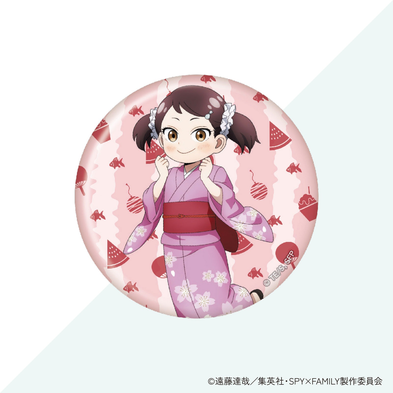 SPY×FAMILY「おでけけ大作戦」in 横浜・みなとみらい　トレーディング缶バッジ（イーデン校）