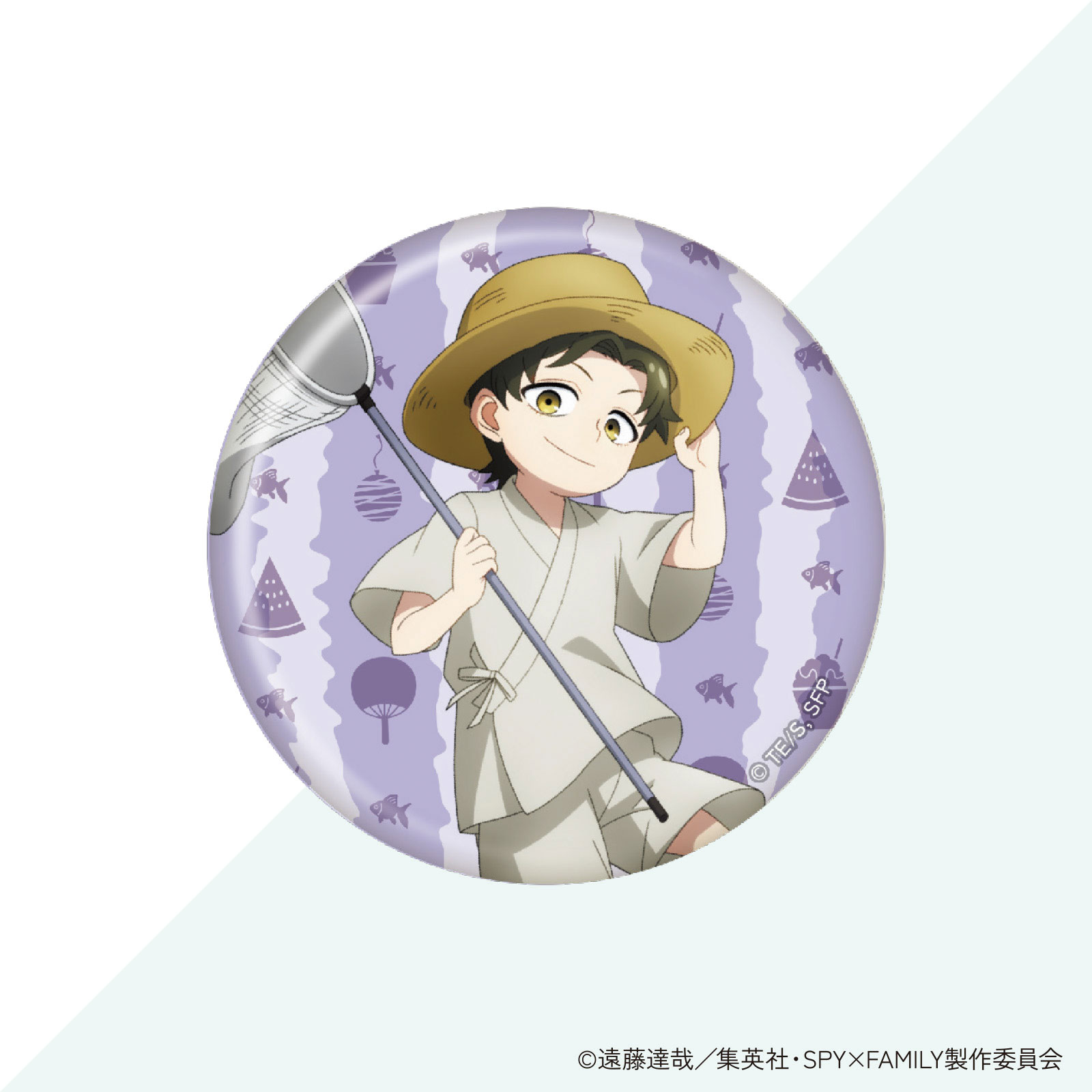 SPY×FAMILY「おでけけ大作戦」in 横浜・みなとみらい　トレーディング缶バッジ（イーデン校）