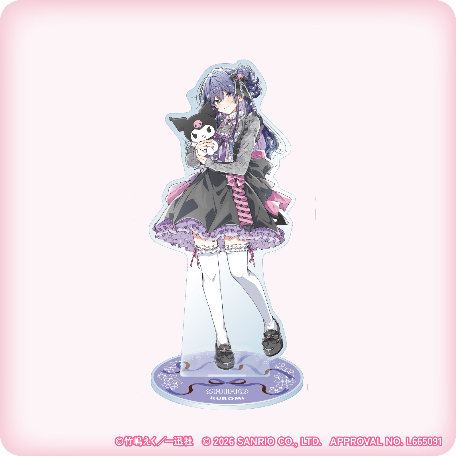 ささやくように恋を唄う×サンリオキャラクターズ BIGアクリルスタンド