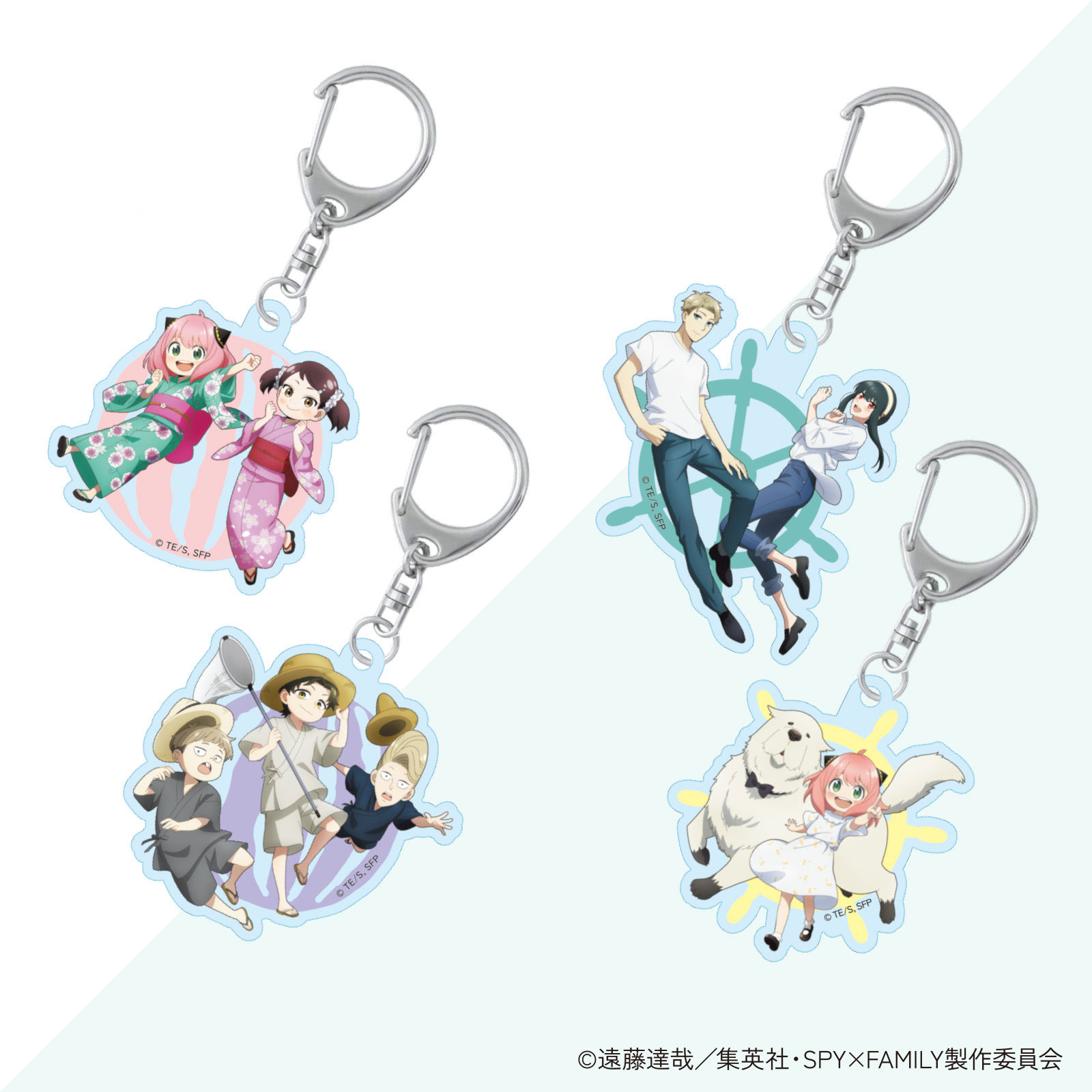 SPY×FAMILY「おでけけ大作戦」in 横浜・みなとみらい　アクリルキーホルダー（アーニャ＆ベッキー）