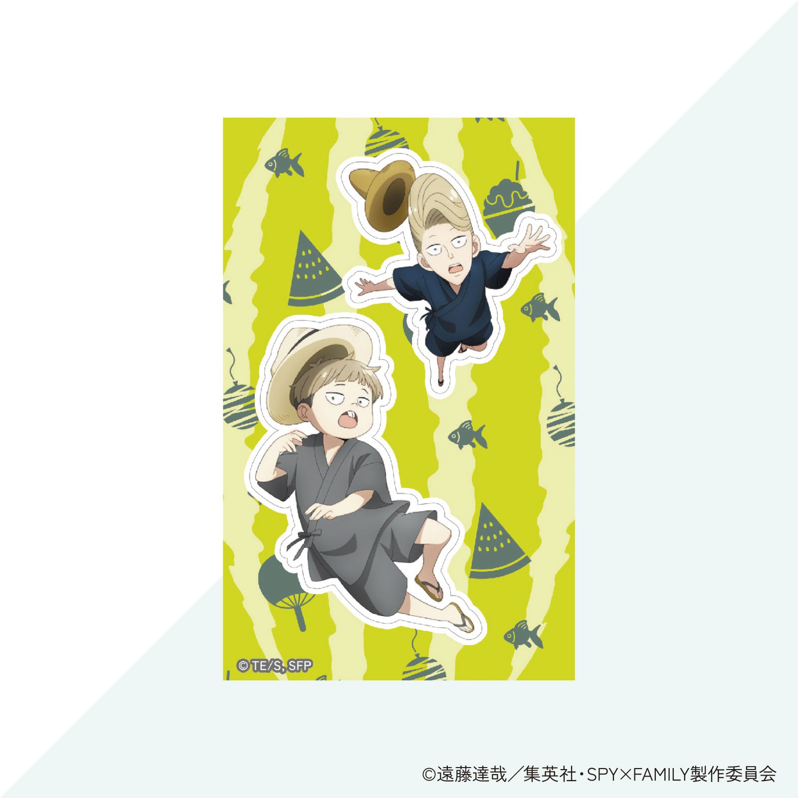SPY×FAMILY「おでけけ大作戦」in 横浜・みなとみらい　トレーディングダイカットステッカー