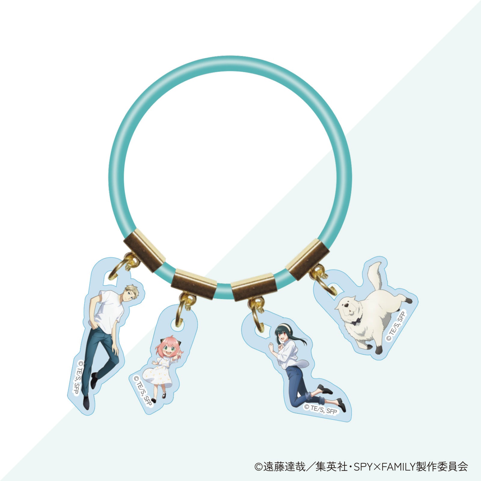 SPY×FAMILY「おでけけ大作戦」in 横浜・みなとみらい　チャームヘアゴム（フォージャー家）