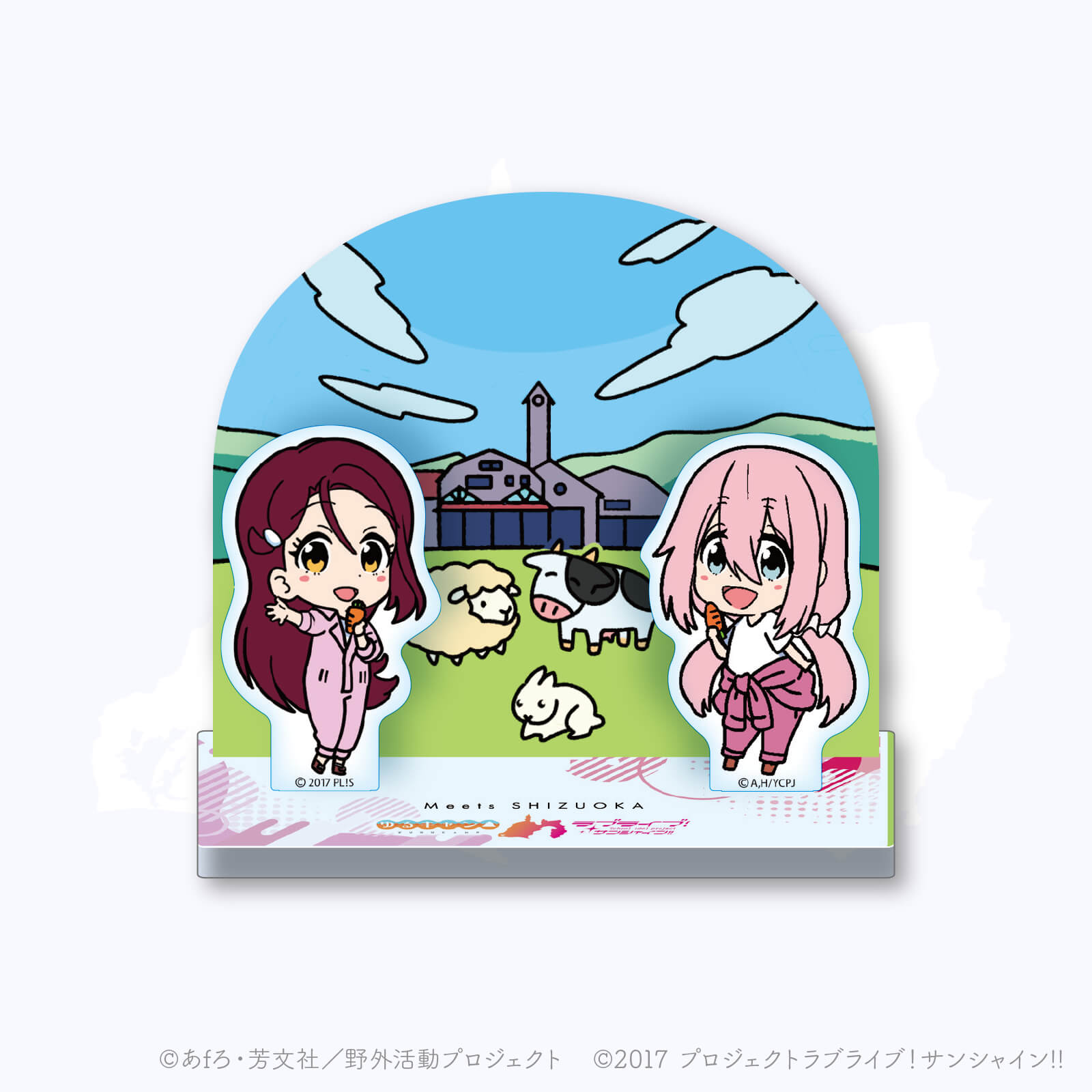 Meets SHIZUOKA スタンプ アクリルスタンド（道の駅 伊豆ゲートウェイ函南 Ver.）
