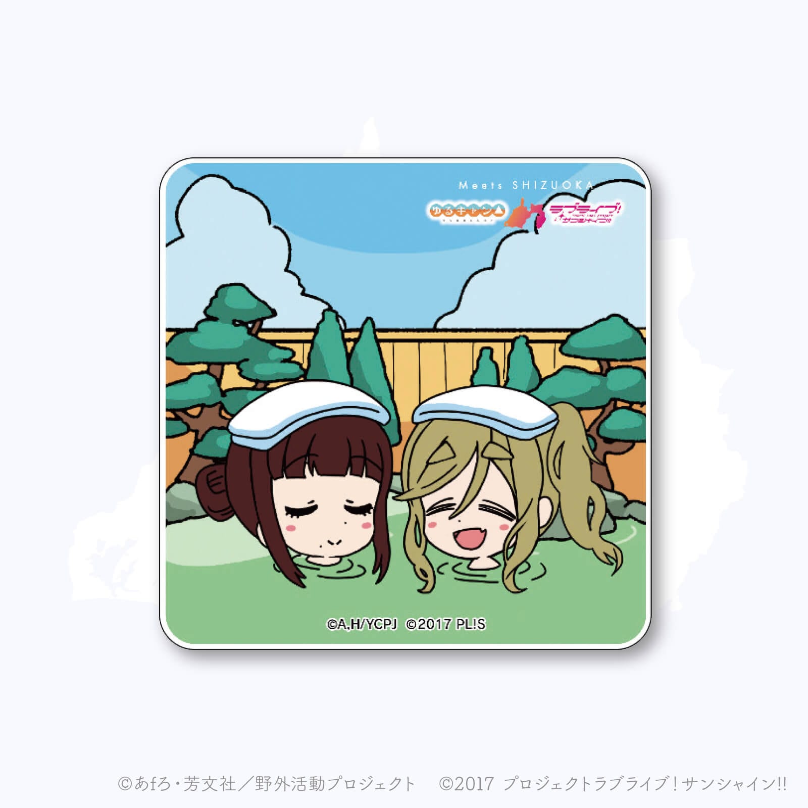 Meets SHIZUOKA スタンプ アクリルマグネット | Meets SHIZUOKA