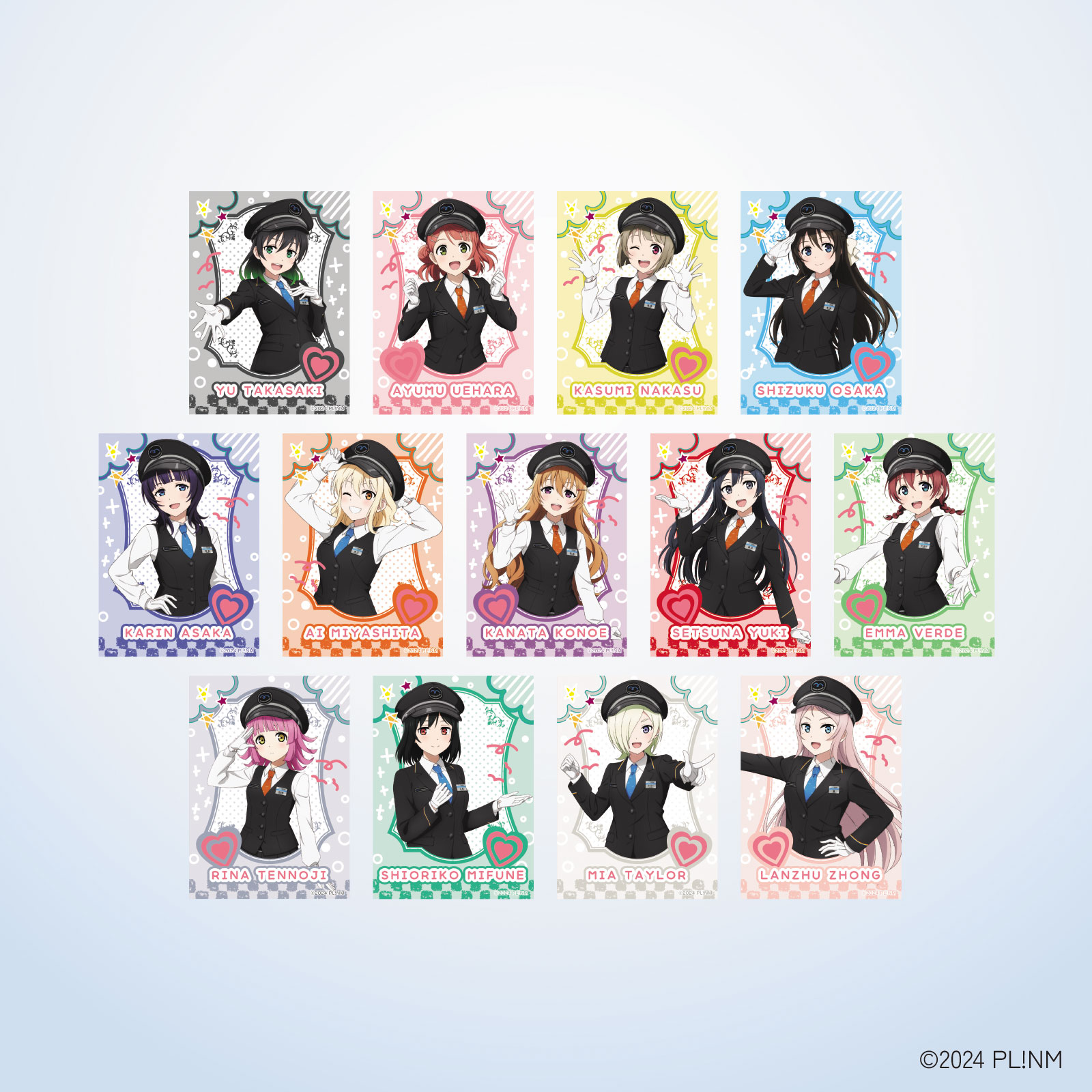 虹ヶ咲×ゆりかもめ インスタントフォト風カード | ラブライブ虹ヶ咲