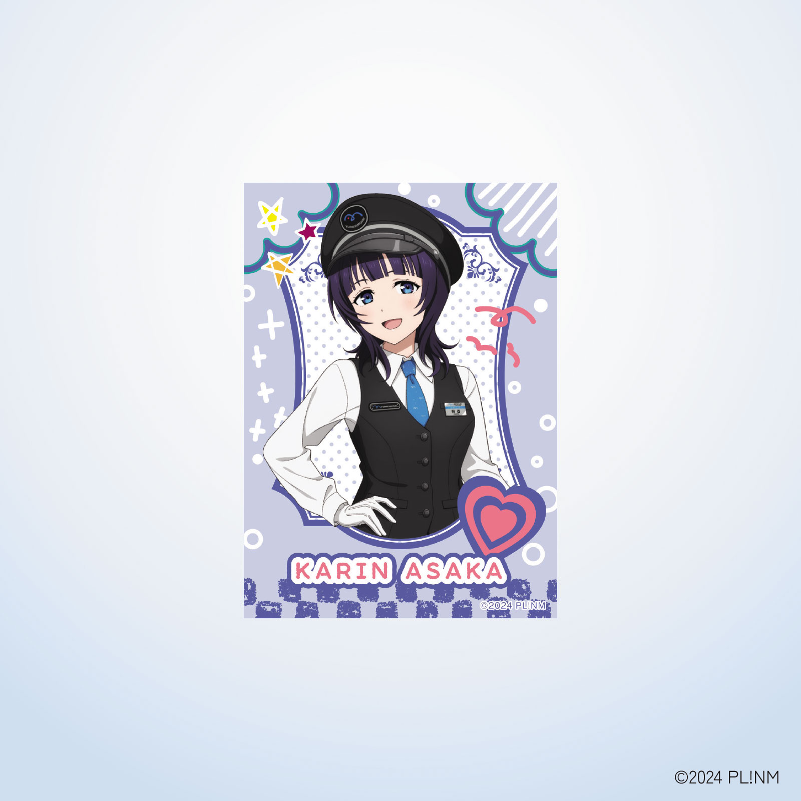 虹ヶ咲×ゆりかもめ インスタントフォト風カード