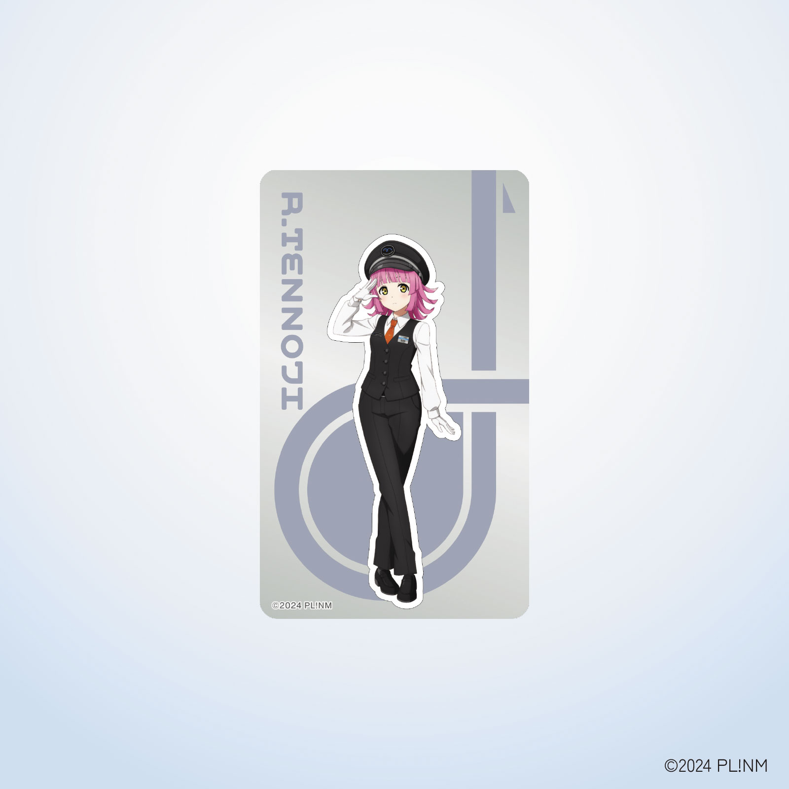 虹ヶ咲×ゆりかもめ ステッカー