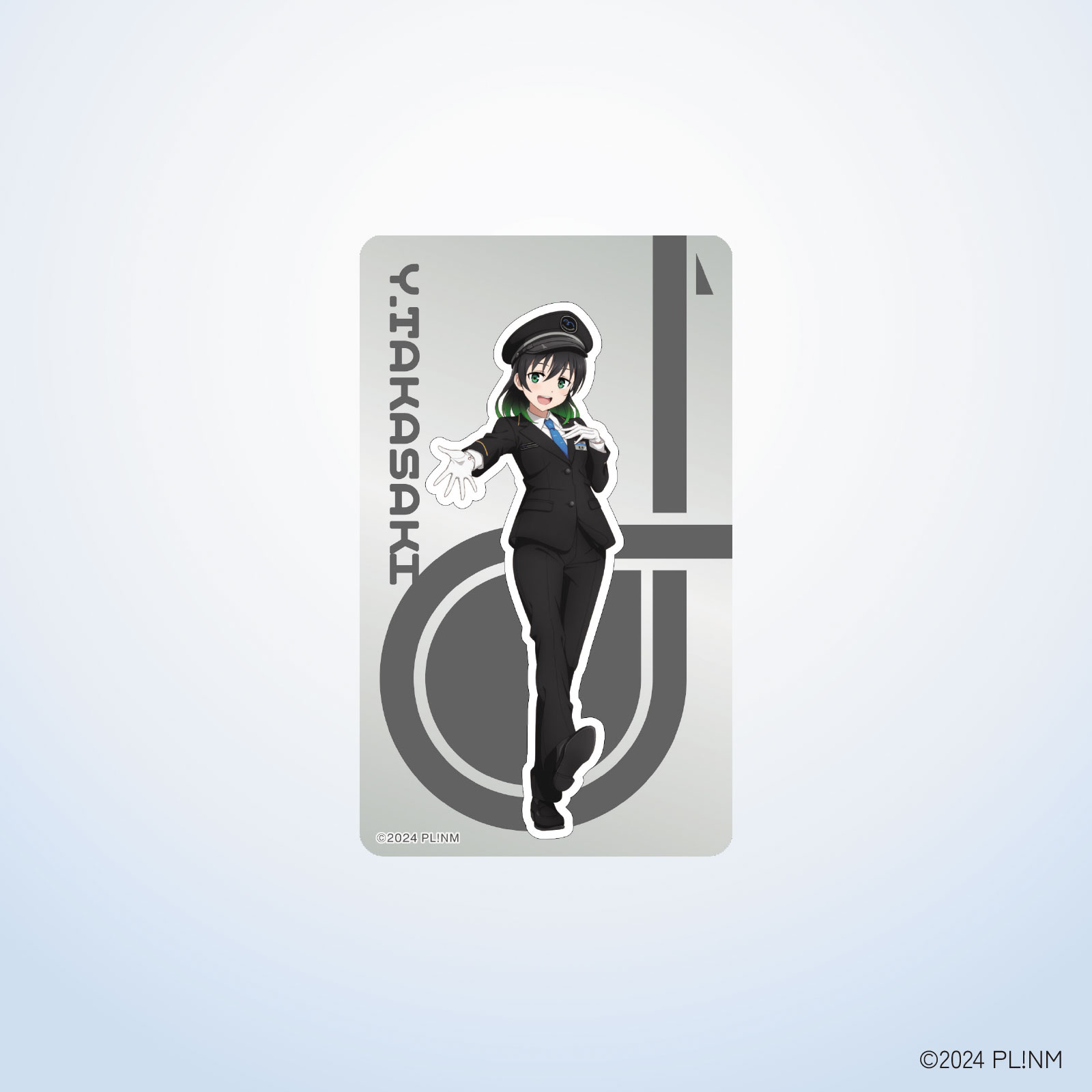 虹ヶ咲×ゆりかもめ ステッカー