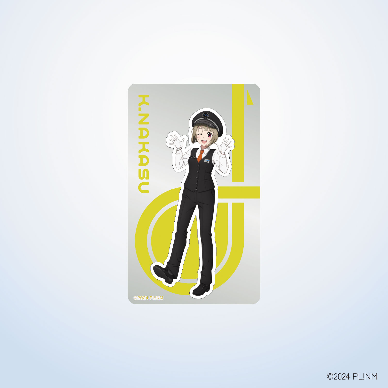 虹ヶ咲×ゆりかもめ ステッカー