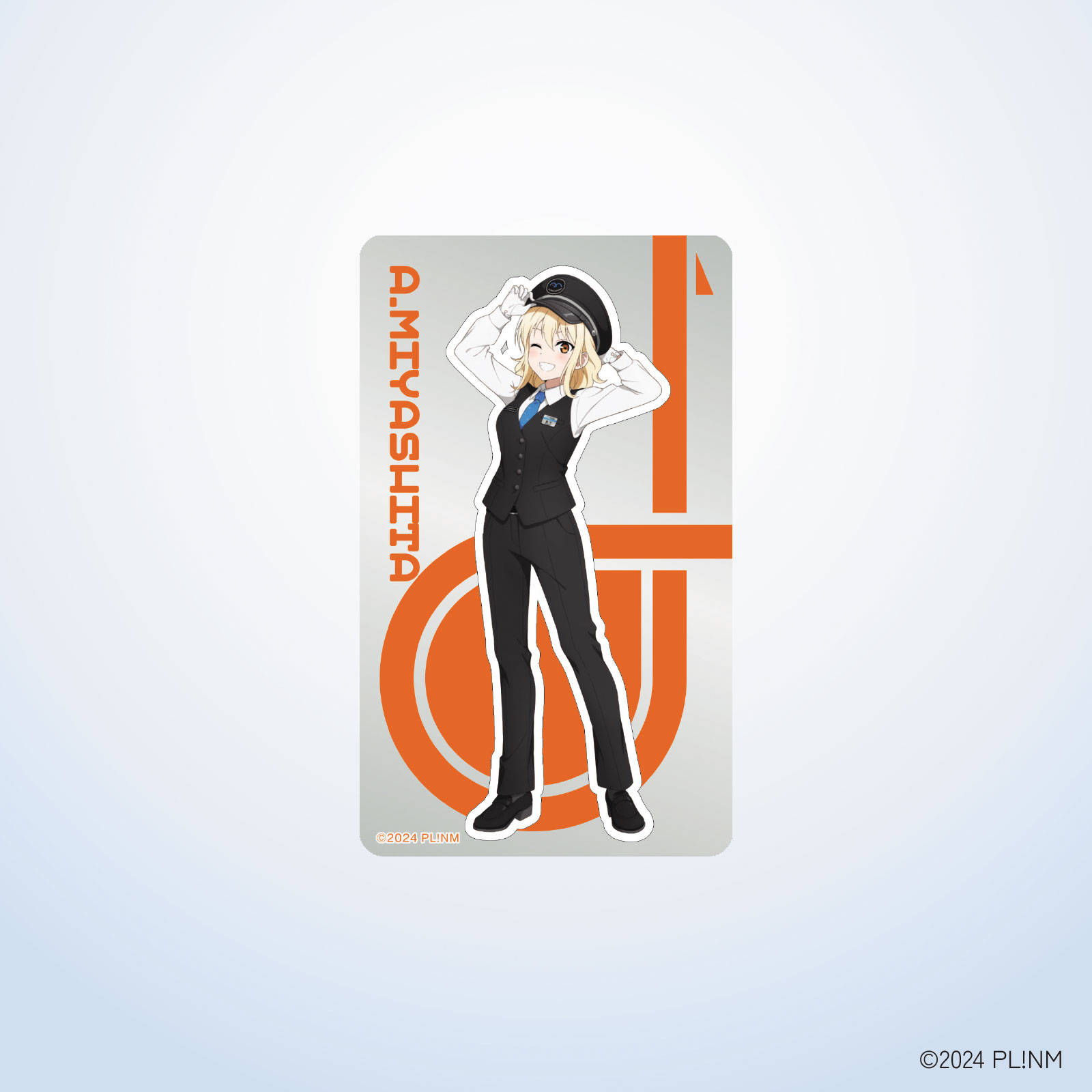 虹ヶ咲×ゆりかもめ ステッカー