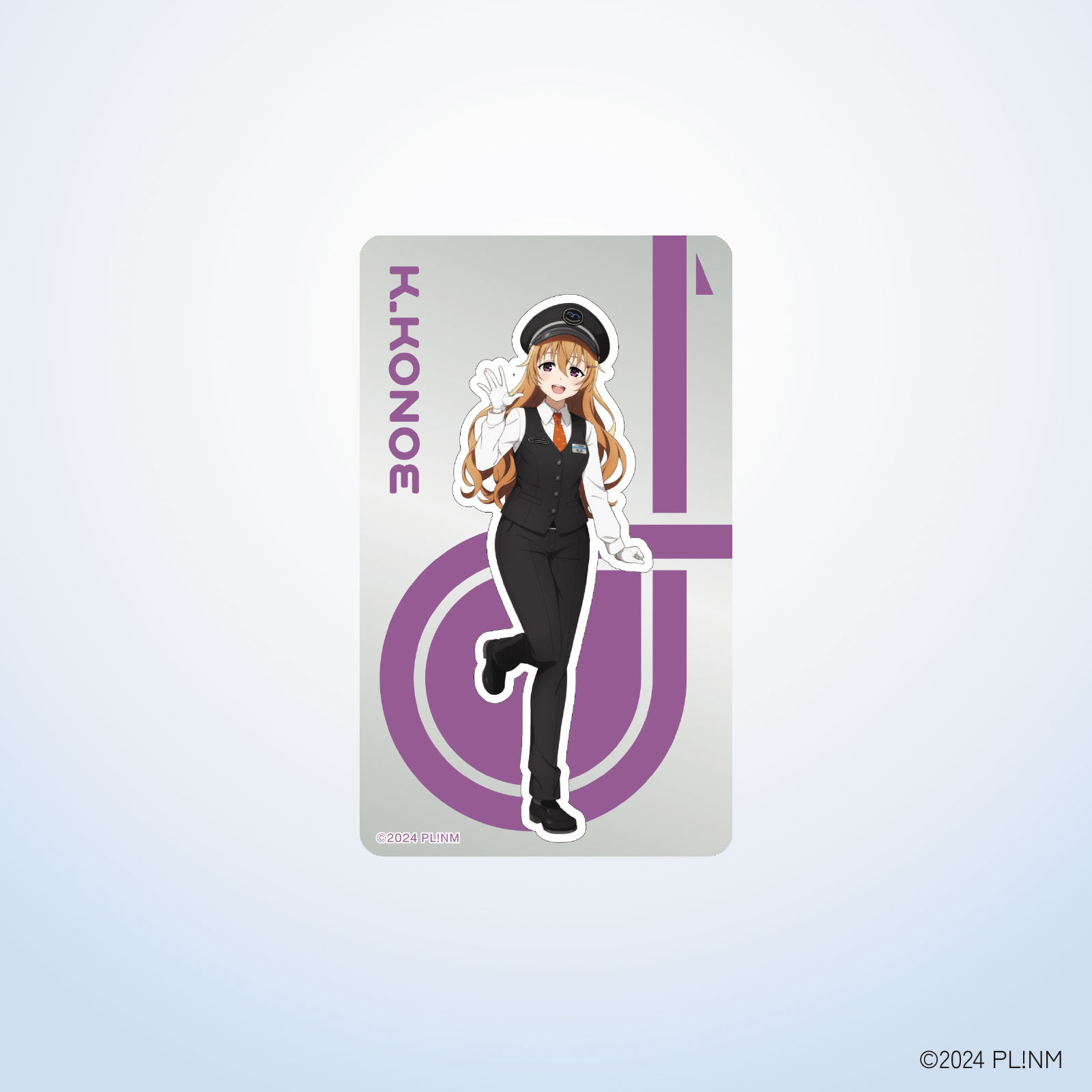 虹ヶ咲×ゆりかもめ ステッカー