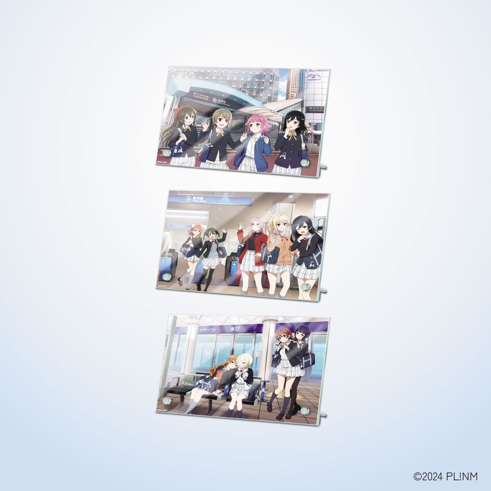 虹ヶ咲×ゆりかもめ アクリルパネル　2年生