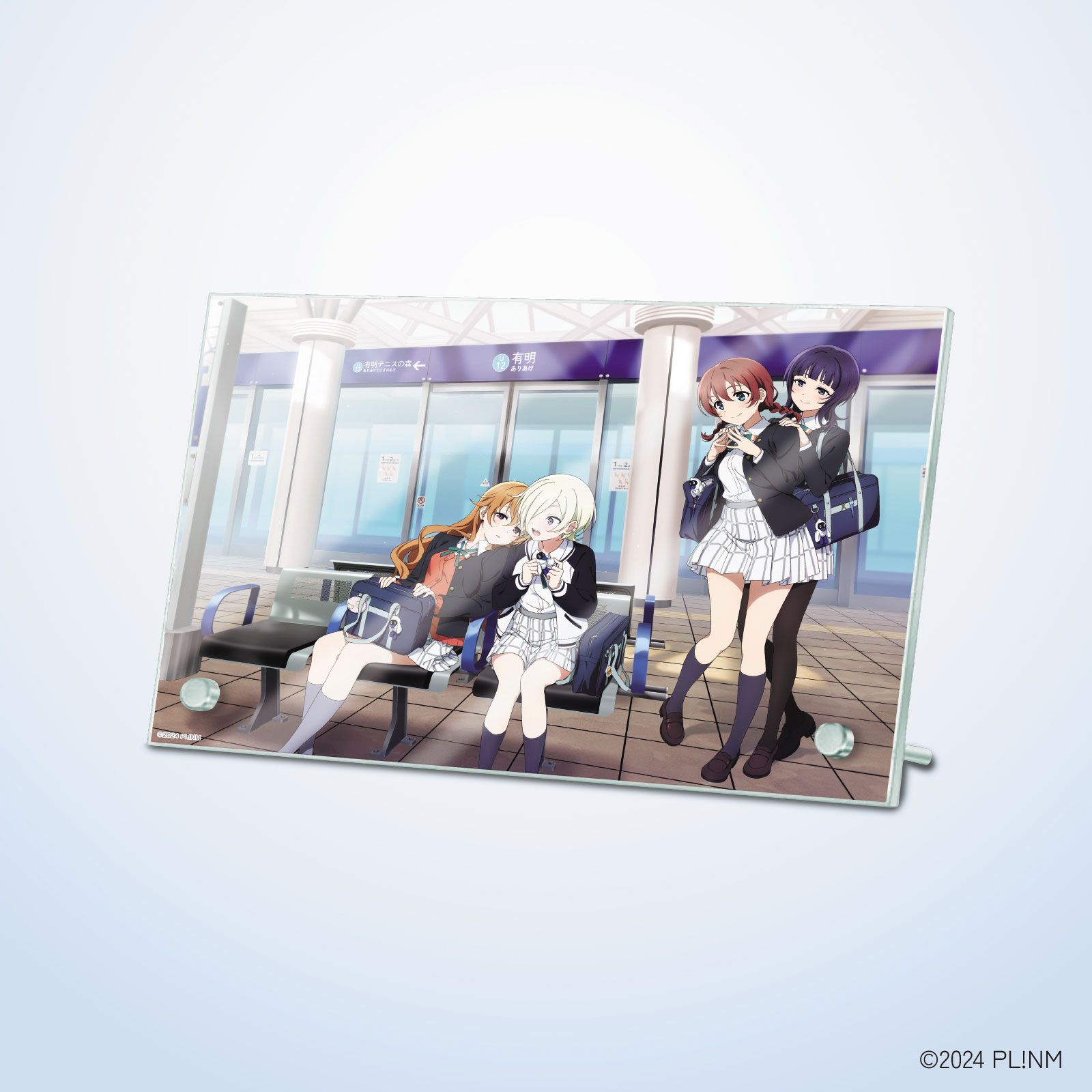 虹ヶ咲×ゆりかもめ アクリルパネル　3年生