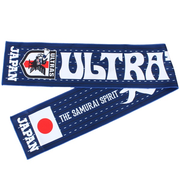 サポーター 応援tシャツ 応援グッズ 通販 サッカー日本代表 Quebra 3 300円 税込 以上ご購入で送料無料 Ultras ウルトラス ロシアw杯 サッカー 日本代表 応援マフラータオル Ultras 大和魂スカーフマフラー Ut 18ac
