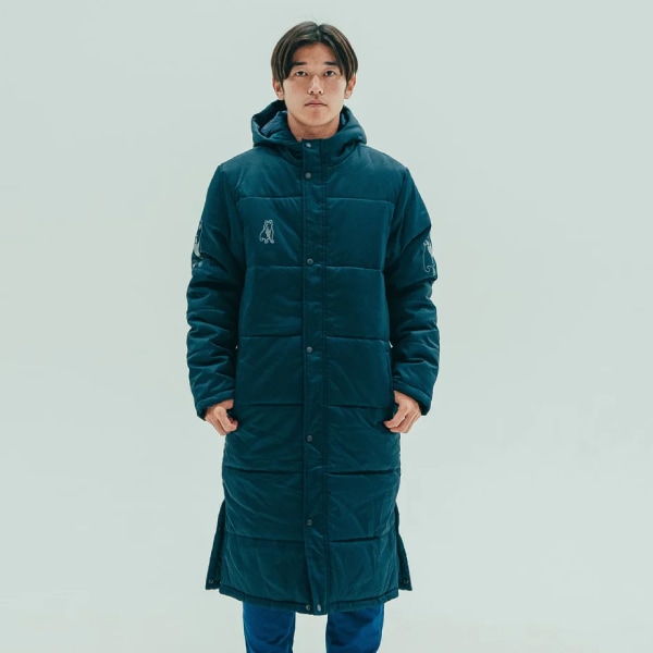 新品未使用タグ付 soccer junky サッカージャンキー ベンチコート L soccer junky サッカージャンキー quebra 【3,980円(税込)以上ご購入で