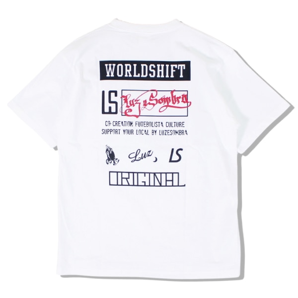 LUZeSOMBRA ホワイト Tシャツ Lサイズ Luzesombra Tシャツ 半袖 白 ホワイト サッカー L - メルカリ
