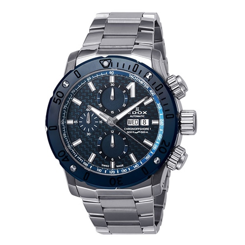 �ں���60��ʧ���ޤ�̵������ �ڹ�ڥΥ٥�ƥ������ ������ EDOX ���ɥå��� CHRONOFFSHORE-1 CHRONOGRAPH AUTOMATIC �����Υ��ե��祢1 �����Υ���ե����ȥޥ��å� ����ӻ��� ����������̵�� 01122-3BU3M-BUIN3