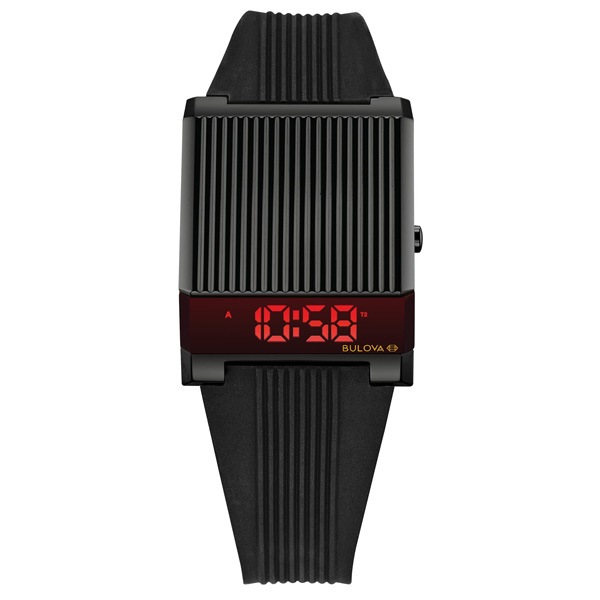 �ں���24��ʧ���ޤ�̵������ ������ BULOVA �֥����� Archives Series Computron ����ԥ塼�ȥ��� LED�ǥ����륯������ ����  ����̵�� 98C135