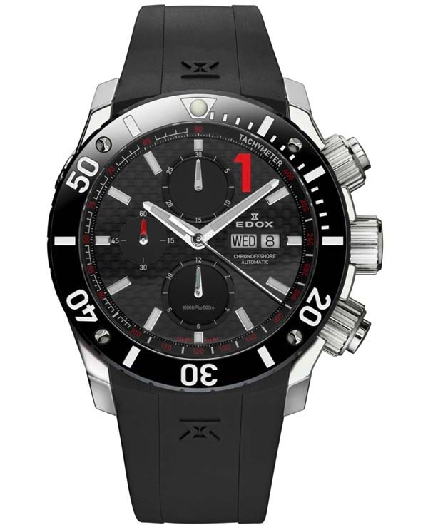 ں60ʧޤ̵ ڹڥΥ٥ƥ  EDOX ɥå CHRONOFFSHORE-1Υե祢1 CHRONOGRAPH AUTOMATIC ӻ 01114-3-NIN