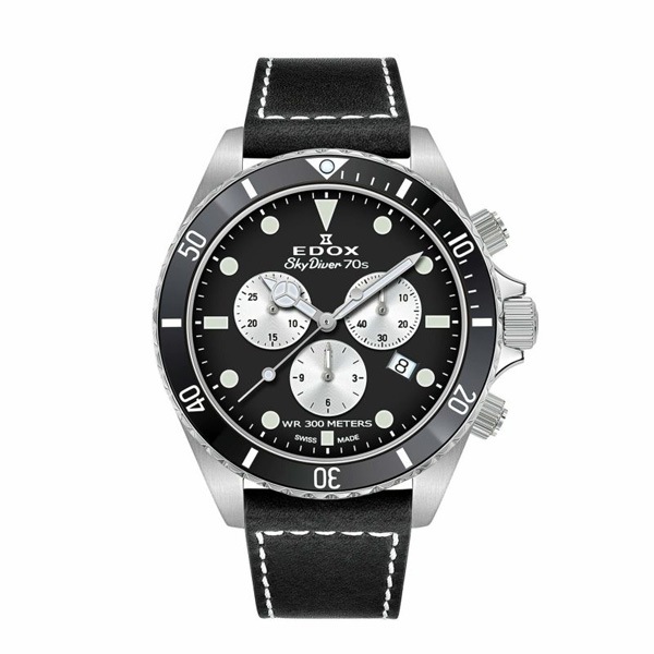 �ں���60��ʧ���ޤ�̵������ �ڹ�ڥΥ٥�ƥ������ ������ EDOX ���ɥå��� SKY DIVER CHRONOGRAPH �����������С� �����Υ���� �������� ����ӻ��� ����̵�� 10238-3NC-NIA