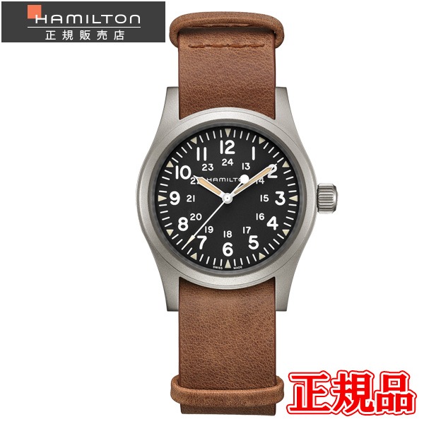 ������ Hamilton �ϥߥ�ȥ� Khaki Field ������ �ե������ MECHANICAL �������괬 ����ӻ��� ����̵�� H69439531