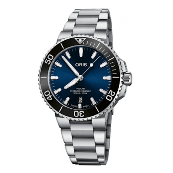 最大42回払いまで無金利】 正規品 ORIS オリス アクイス デイト メンズ