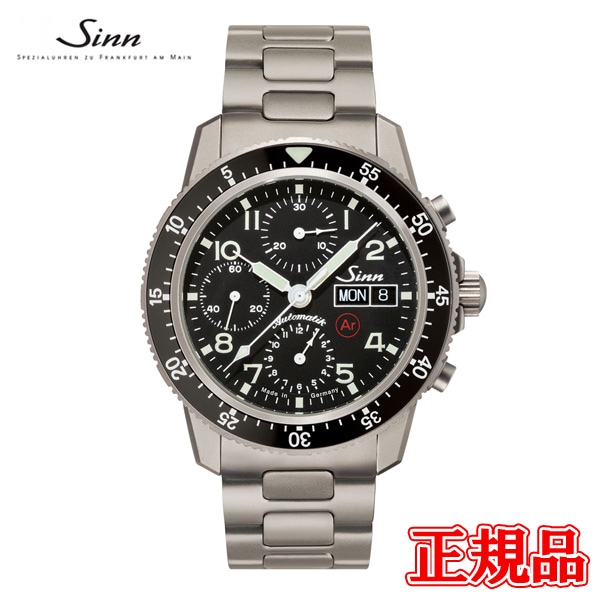 �ں���60��ʧ���ޤ�̵������ �ڽ������ȥ�å׿���� ������ Sinn ���� Instrument Chronographs ���󥹥ȥ������ �����Υ���� ��ư���� ����ӻ��� ����̵�� 103.TI.AR ��åԥ�̵��