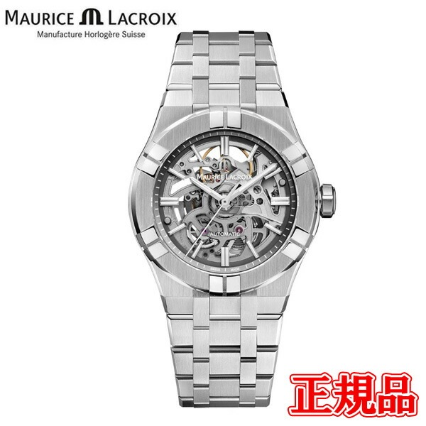 �ں���42��ʧ���ޤ�̵������ �ڹ�ڥΥ٥�ƥ������ ������ MAURICE LACROIX �⡼�ꥹ�饯���� �������� �����ȥޥ��å� ������ȥ� 39mm ��ư���� ����ӻ��� ����̵�� AI6007-SS002-030-1 ��åԥ�̵��