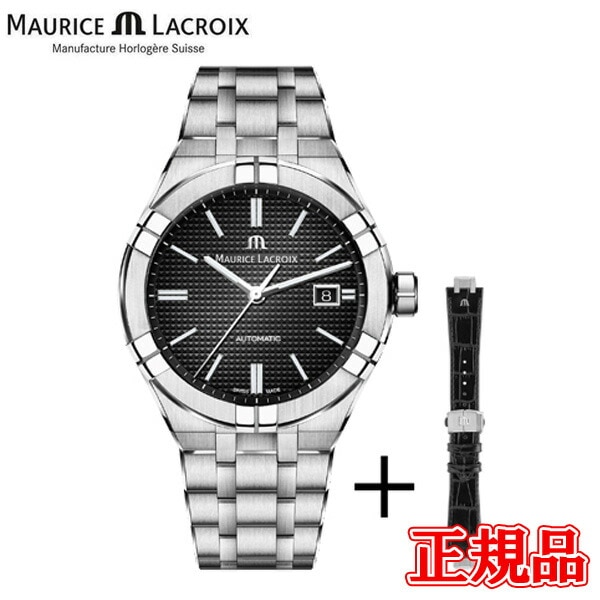 ں42ʧޤ̵ ڹڥΥ٥ƥ  MAURICE LACROIX ⡼ꥹ饯  쥶ȥå åȸ ȥޥå 42mm ư ӻ ̵ AI6008-SS002-330-2 åԥ̵