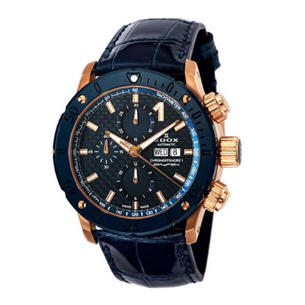 �ں���60��ʧ���ޤ�̵������ �ڹ�ڥΥ٥�ƥ������ ������ EDOX ���ɥå��� CHRONOGRAPH AUTOMATIC �����Υ��ե��祢1 �����Υ���ե����ȥޥ��å� ����ӻ��� ����̵�� 01122-37RBU3-BUIR3-L
