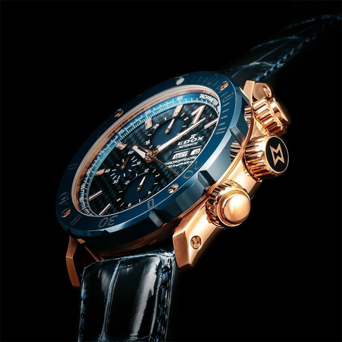 �ں���60��ʧ���ޤ�̵������ �ڹ�ڥΥ٥�ƥ������ ������ EDOX ���ɥå��� CHRONOGRAPH AUTOMATIC �����Υ��ե��祢1 �����Υ���ե����ȥޥ��å� ����ӻ��� ����̵�� 01122-37RBU3-BUIR3-L