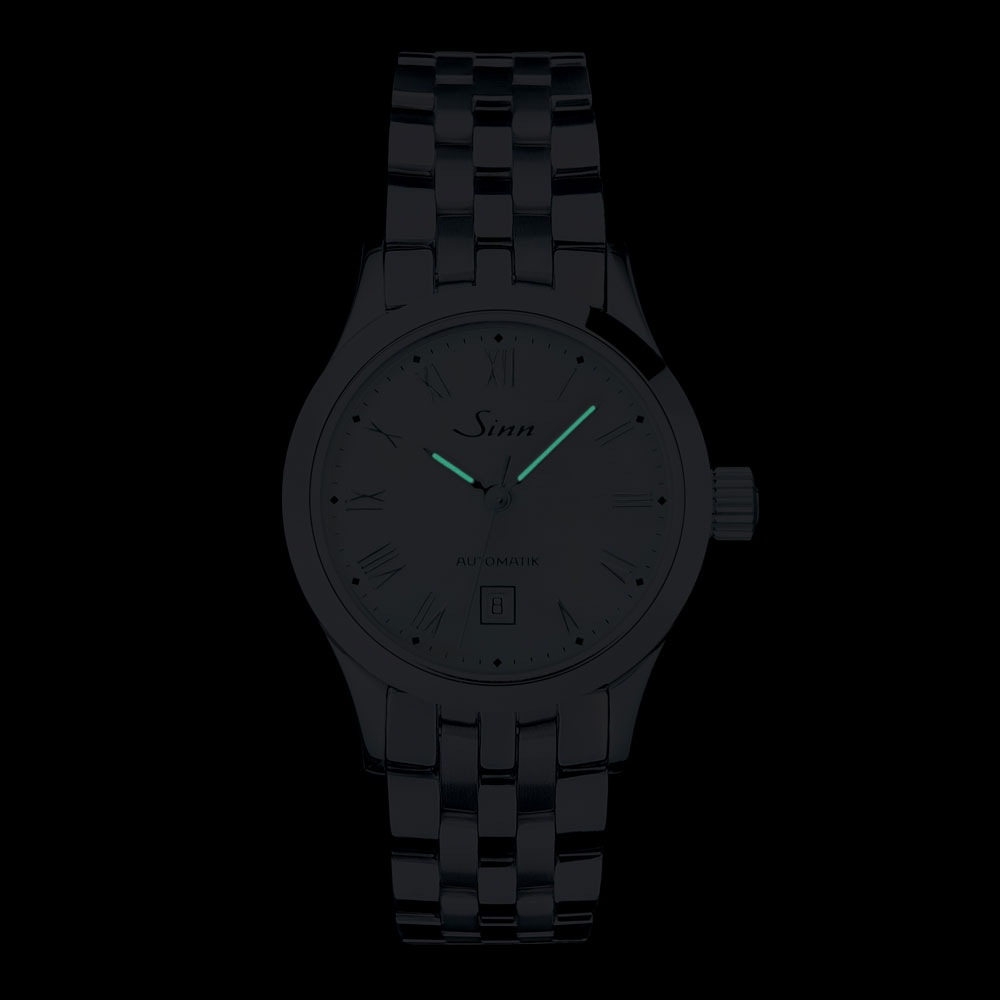 �ں���60��ʧ���ޤ�̵������ �ڽ������ȥ�å׿���� ������ Sinn ���� Ladies Watches ��ǥ������ӻ��� ����̵�� 456.ST.Perlmutt.W